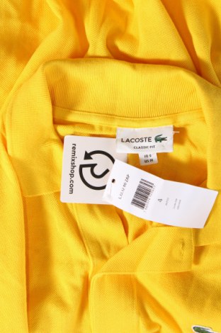 Мъжка тениска Lacoste, Размер M, Цвят Жълт, Цена 55,29 лв.