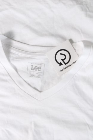 Ανδρικό t-shirt Lee, Μέγεθος L, Χρώμα Λευκό, Τιμή 13,49 €