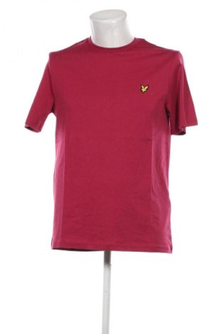 Мъжка тениска Lyle & Scott, Размер M, Цвят Розов, Цена 39,99 лв.