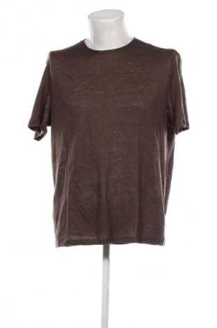 Ανδρικό t-shirt Mango, Μέγεθος L, Χρώμα Καφέ, Τιμή 16,99 €