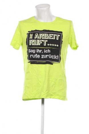 Herren T-Shirt Much More, Größe L, Farbe Grün, Preis € 3,99