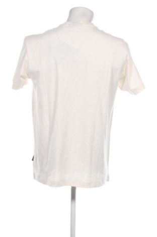 Herren T-Shirt Napapijri, Größe S, Farbe Ecru, Preis € 26,49