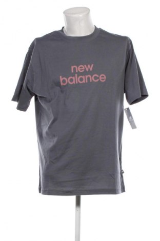 Tricou de bărbați New Balance, Mărime L, Culoare Gri, Preț 203,99 Lei