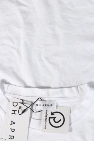 Ανδρικό t-shirt Oh April, Μέγεθος M, Χρώμα Λευκό, Τιμή 20,49 €