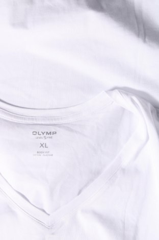 Ανδρικό t-shirt Olymp, Μέγεθος XL, Χρώμα Λευκό, Τιμή 23,49 €