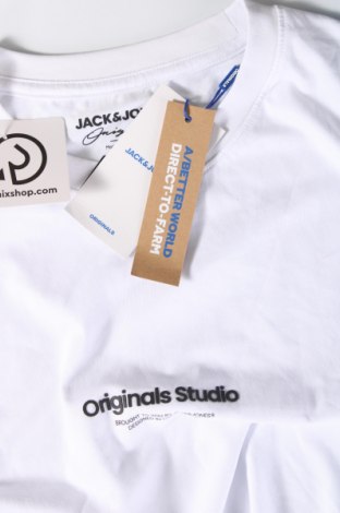 Мъжка тениска Originals By Jack & Jones, Размер XL, Цвят Бял, Цена 19,49 лв.