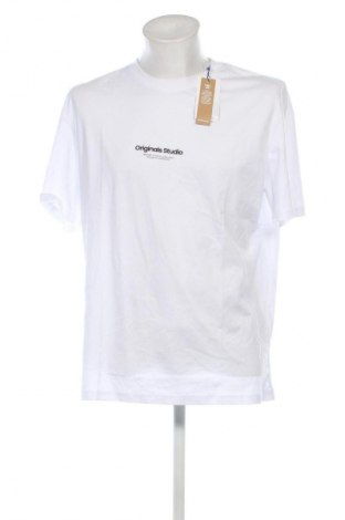 Ανδρικό t-shirt Originals By Jack & Jones, Μέγεθος XL, Χρώμα Λευκό, Τιμή 10,49 €