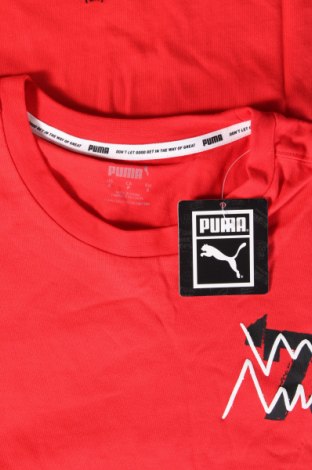 Ανδρικό t-shirt PUMA, Μέγεθος S, Χρώμα Κόκκινο, Τιμή 27,49 €