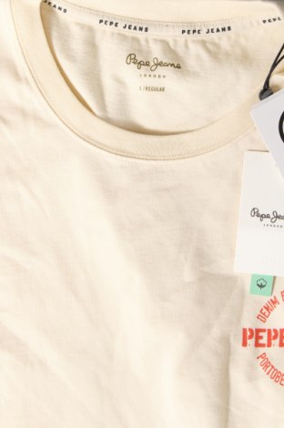 Ανδρικό t-shirt Pepe Jeans, Μέγεθος L, Χρώμα Εκρού, Τιμή 28,99 €