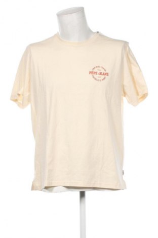 Ανδρικό t-shirt Pepe Jeans, Μέγεθος L, Χρώμα Εκρού, Τιμή 28,99 €