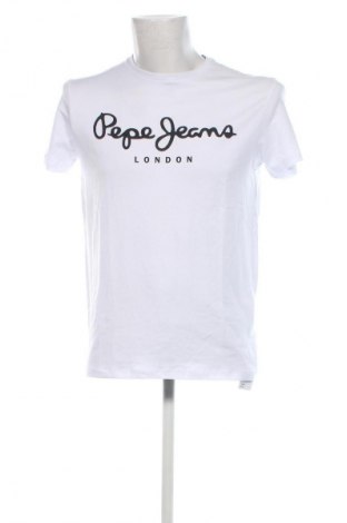 Męski T-shirt Pepe Jeans, Rozmiar M, Kolor Biały, Cena 112,99 zł