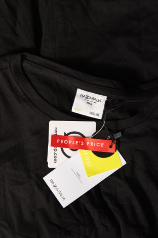 Tricou de bărbați Piazza Italia, Mărime M, Culoare Negru, Preț 69,29 Lei