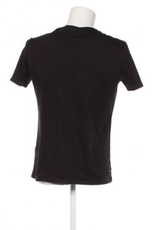 Ανδρικό t-shirt Piazza Italia, Μέγεθος M, Χρώμα Μαύρο, Τιμή 7,99 €