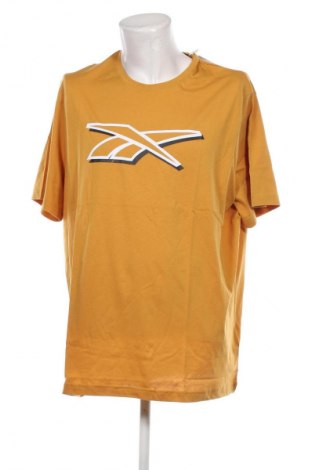 Ανδρικό t-shirt Reebok, Μέγεθος XXL, Χρώμα Κίτρινο, Τιμή 22,99 €