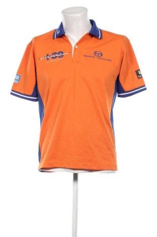 Herren T-Shirt Sergio Tacchini, Größe L, Farbe Orange, Preis € 19,29