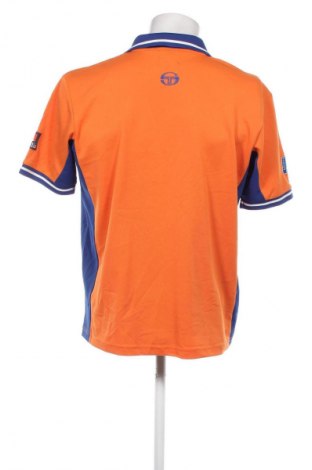 Herren T-Shirt Sergio Tacchini, Größe L, Farbe Orange, Preis € 19,29