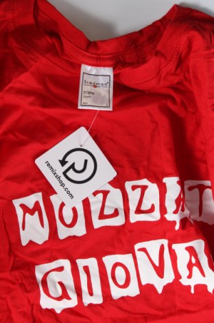 Męski T-shirt Stedman, Rozmiar L, Kolor Czerwony, Cena 16,99 zł