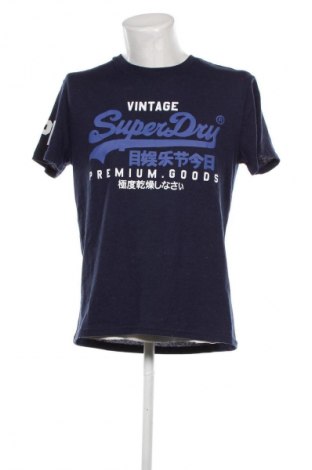 Herren T-Shirt Superdry, Größe XXL, Farbe Blau, Preis € 15,99