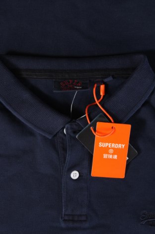 Męski T-shirt Superdry, Rozmiar XXL, Kolor Niebieski, Cena 185,99 zł