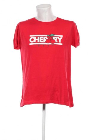 Herren T-Shirt Terranova, Größe M, Farbe Rot, Preis € 3,49