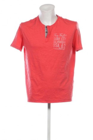 Herren T-Shirt Tom Tailor, Größe L, Farbe Rot, Preis 7,79 €