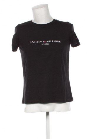 Męski T-shirt Tommy Hilfiger, Rozmiar L, Kolor Czarny, Cena 205,49 zł