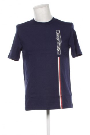 Męski T-shirt Tommy Hilfiger, Rozmiar M, Kolor Niebieski, Cena 184,99 zł