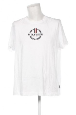 Tricou de bărbați Tommy Hilfiger, Mărime 3XL, Culoare Alb, Preț 228,99 Lei