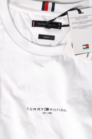 Tricou de bărbați Tommy Hilfiger, Mărime XL, Culoare Alb, Preț 253,49 Lei