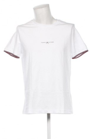 Tricou de bărbați Tommy Hilfiger, Mărime XL, Culoare Alb, Preț 253,49 Lei