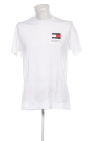 Ανδρικό t-shirt Tommy Jeans, Μέγεθος L, Χρώμα Λευκό, Τιμή 39,99 €