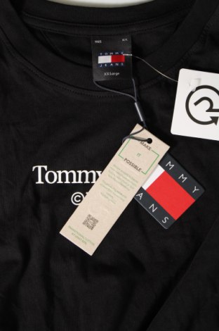 Ανδρικό t-shirt Tommy Jeans, Μέγεθος XXL, Χρώμα Μαύρο, Τιμή 37,99 €