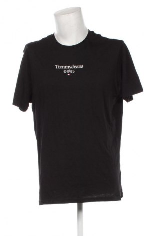 Herren T-Shirt Tommy Jeans, Größe XXL, Farbe Schwarz, Preis 37,99 €