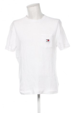 Herren T-Shirt Tommy Jeans, Größe M, Farbe Weiß, Preis € 29,99