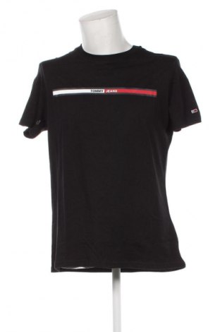 Herren T-Shirt Tommy Jeans, Größe XL, Farbe Schwarz, Preis 25,99 €