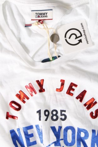 Мъжка тениска Tommy Jeans, Размер M, Цвят Бял, Цена 40,99 лв.