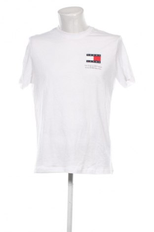 Herren T-Shirt Tommy Jeans, Größe M, Farbe Weiß, Preis 23,99 €