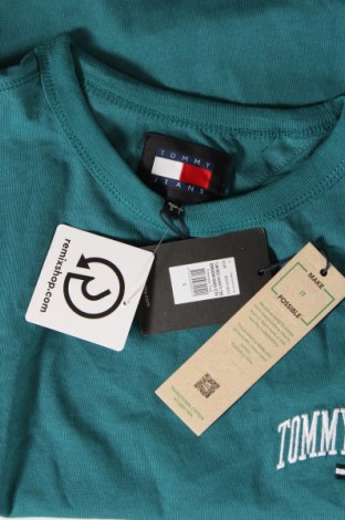 Pánske tričko  Tommy Jeans, Veľkosť S, Farba Zelená, Cena  26,25 €