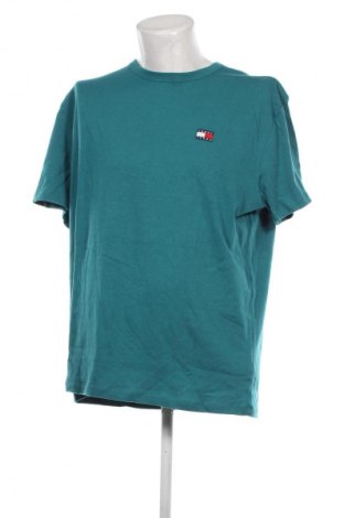 Tricou de bărbați Tommy Jeans, Mărime XXL, Culoare Verde, Preț 240,99 Lei