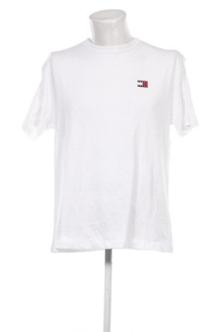 Ανδρικό t-shirt Tommy Jeans, Μέγεθος M, Χρώμα Λευκό, Τιμή 33,99 €