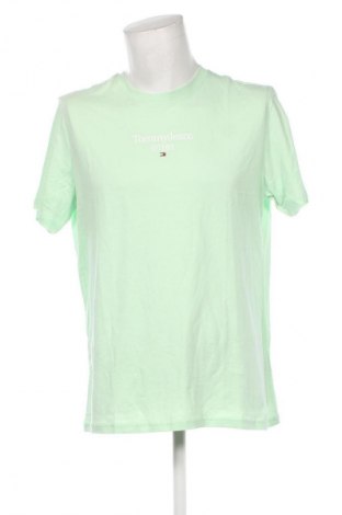 Herren T-Shirt Tommy Jeans, Größe XL, Farbe Grün, Preis 33,99 €