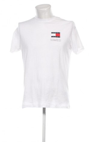 Ανδρικό t-shirt Tommy Jeans, Μέγεθος M, Χρώμα Λευκό, Τιμή 22,99 €