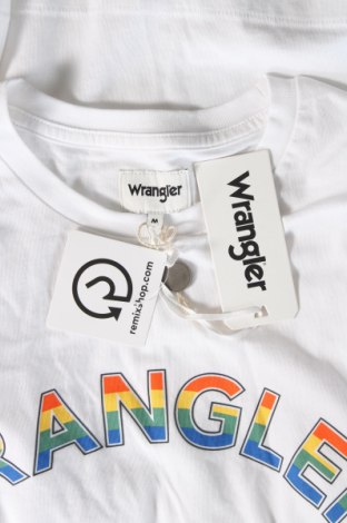 Ανδρικό t-shirt Wrangler, Μέγεθος M, Χρώμα Λευκό, Τιμή 21,99 €