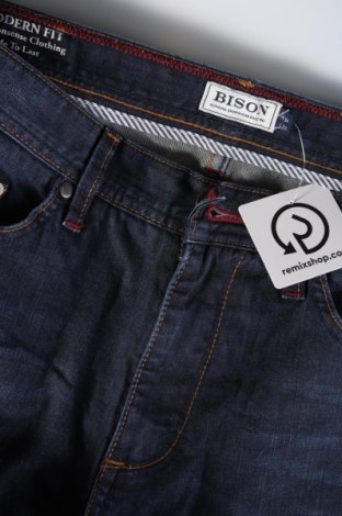 Herren Jeans Bison, Größe M, Farbe Blau, Preis € 5,99