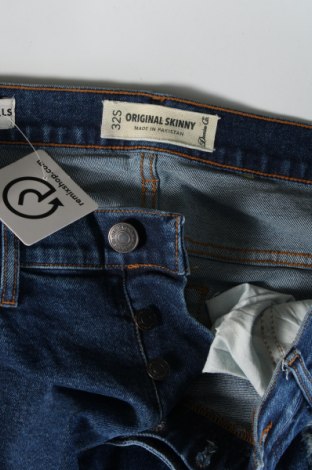 Blugi de bărbați Denim Co., Mărime M, Culoare Albastru, Preț 95,79 Lei