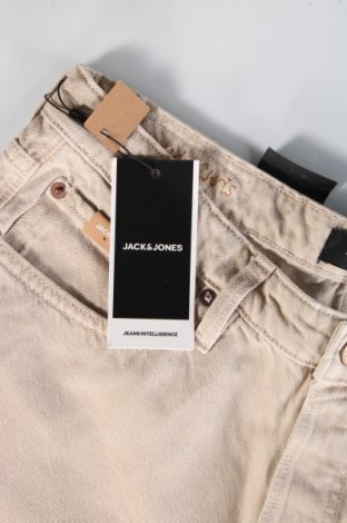 Męskie jeansy Jack & Jones, Rozmiar M, Kolor Beżowy, Cena 70,99 zł