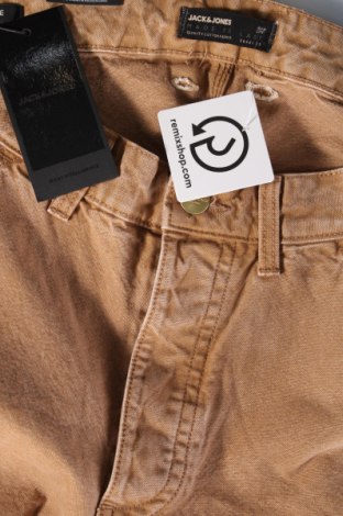 Męskie jeansy Jack & Jones, Rozmiar M, Kolor Beżowy, Cena 92,99 zł