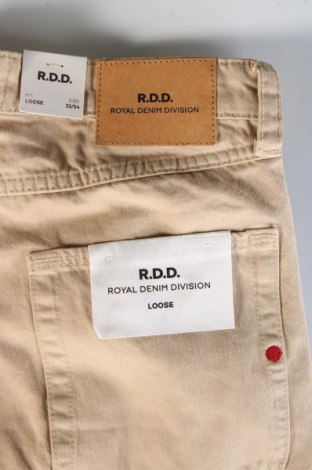 Męskie jeansy R.D.D. Royal Denim Division By Jack & Jones, Rozmiar M, Kolor Beżowy, Cena 81,99 zł