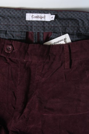 Herren Cordhose Conbipel, Größe M, Farbe Rot, Preis € 7,49