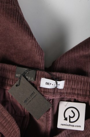 Pantaloni scurți de bărbați Only & Sons, Mărime L, Culoare Maro, Preț 56,99 Lei